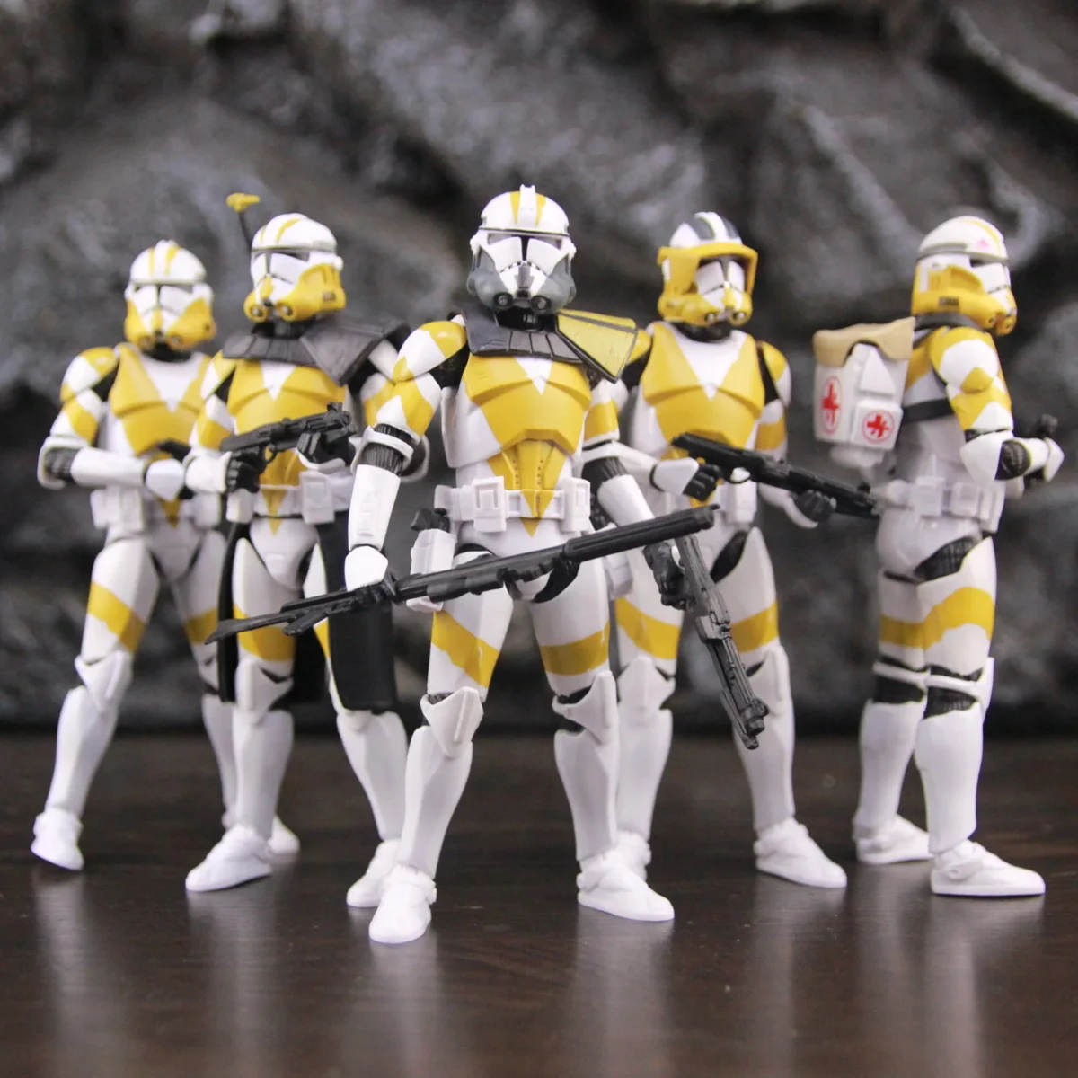 Star Wars ARF 13th troopers Medic Ranger Commander Team Leader 6" Action Figures Clone Toys Doll Model